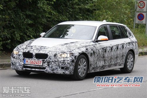 BMW新3系旅行版谍照曝光 尾部与5系相似