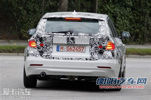 BMW新3系旅行版谍照曝光 尾部与5系相似