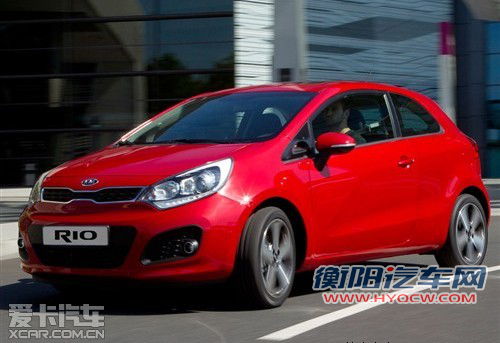 新起亚RIO三门版官图泄露 与五门版相同