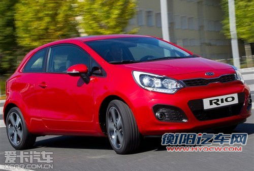 新起亚RIO三门版官图泄露 与五门版相同