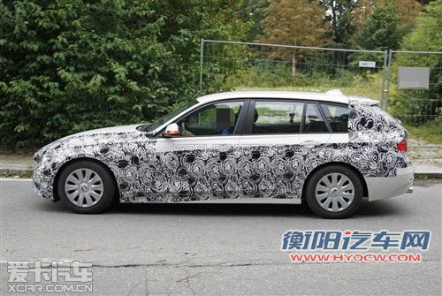 BMW新3系旅行版谍照曝光 尾部与5系相似