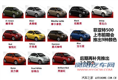 菲亚特 菲亚特(进口) 菲亚特500 2011款 sport运动版 菲亚特 菲亚特(进口) 菲亚特500 2011款 sport运动版