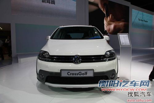 大众CrossGolf 成都车展实拍