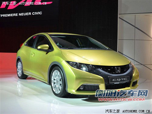 或落户广本 全新思域两厢版申报图曝光