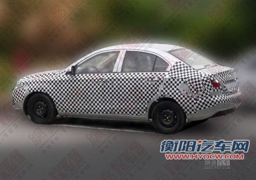 或明年推出 哈飞B501三厢轿车谍照曝光 或明年推出 哈飞B501三厢轿车谍照曝光