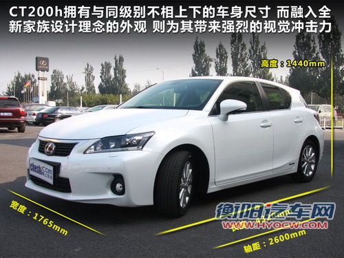 10月26日上市 雷克萨斯-CT200h即将推出