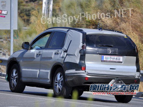 全新本田CR-V量产版谍照 明年秋季将上市