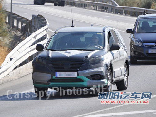 全新本田CR-V量产版谍照 明年秋季将上市