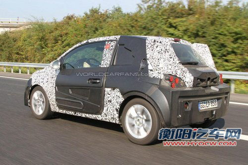 欧宝小型车新谍照 售价9万/对抗大众up！