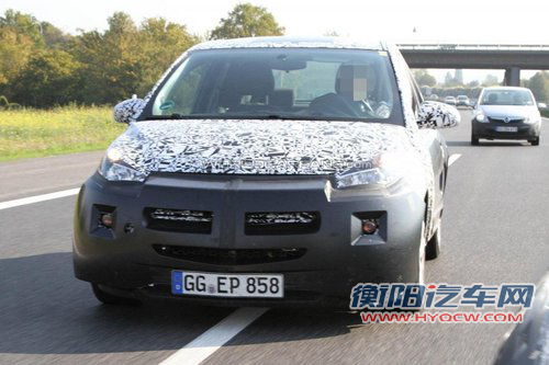 欧宝小型车新谍照 售价9万/对抗大众up！