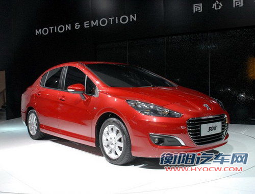 与307共市销售 标致308或广州车展上市