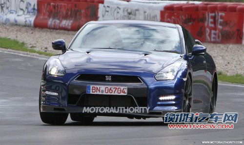增至570马力 2013款日产GT-R路试曝光