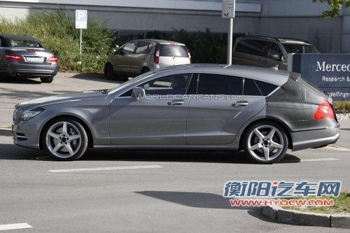 新款奔驰CLS跨界车谍照 将搭载3.5L引擎