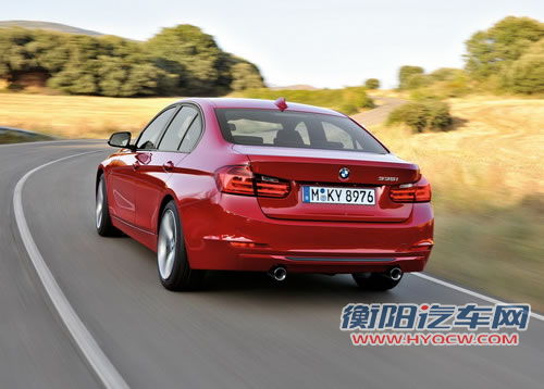 2012年推向市场 BMW全新3系官图今凌晨发布