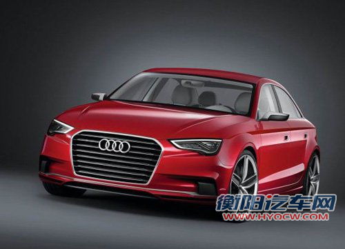 新奥迪A3效果图曝光 三门掀背/明年上市 新奥迪A3效果图曝光 三门掀背/明年上市