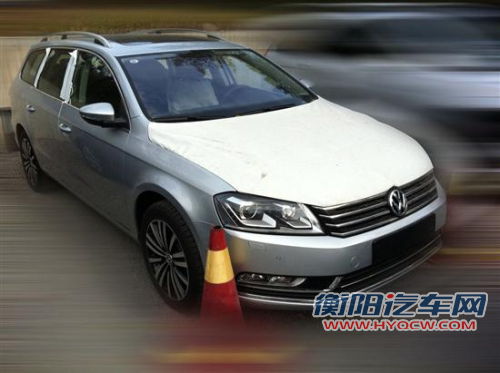 帕萨特B7旅行版谍照再曝光 年底上市销售
