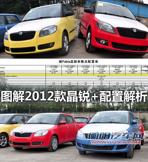 减配前雾灯！上市前对比图解2012款晶锐