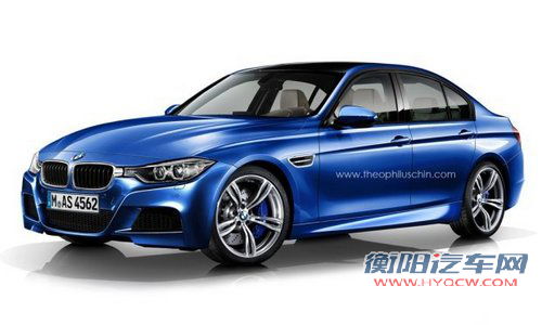 外观更加硬朗 新一代宝马M3效果图曝光 外观更加硬朗 新一代宝马M3效果图曝光