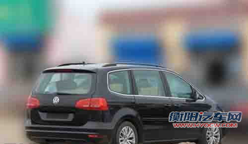 大众新一代夏朗最新谍照 广州车展发布