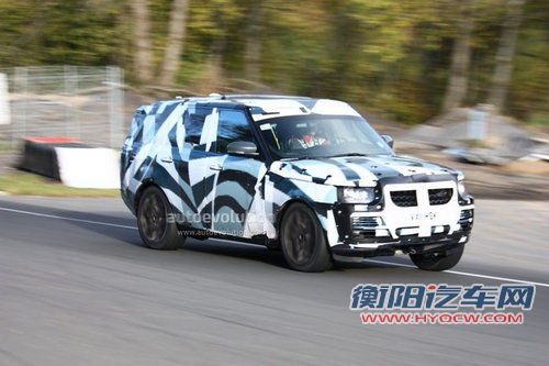 2013款路虎揽胜谍照 轴距加长增混动版 2013款路虎揽胜谍照 轴距加长增混动版