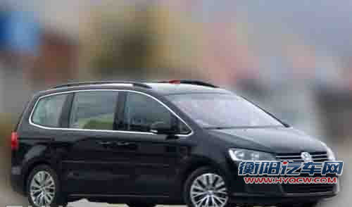 大众新一代夏朗最新谍照 广州车展发布