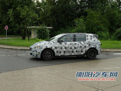 2014款宝马1系新谍照 采用MINI底盘/前驱
