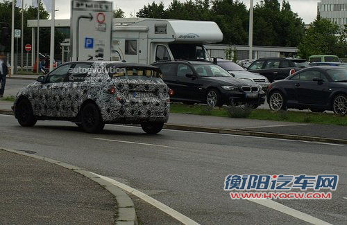2014款宝马1系新谍照 采用MINI底盘/前驱