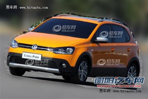 即将亮相 上海大众CrossPolo谍照曝光