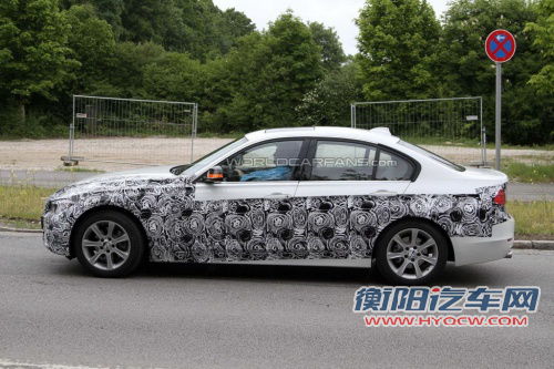 加长迹象明显 华晨宝马全新3系路试谍照