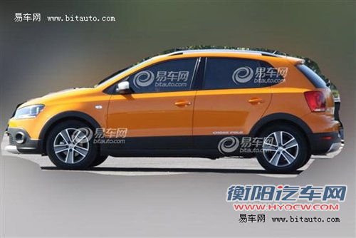 即将亮相 上海大众CrossPolo谍照曝光