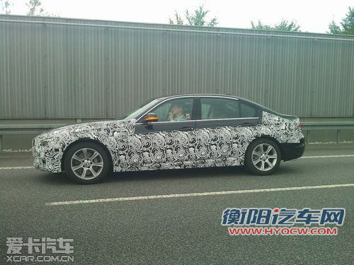 加长迹象明显 华晨宝马全新3系路试谍照