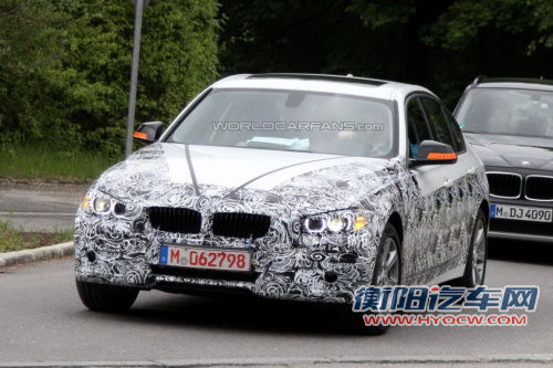 加长迹象明显 华晨宝马全新3系路试谍照