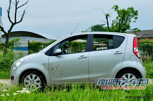 正式定名派喜 11月1日昌河铃木Splash下线