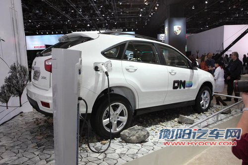 双模四驱SUV 比亚迪S6DM将于2013年上市