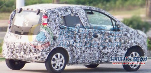 奇瑞换代QQ近拍谍照曝光/基于全新S1平台