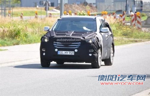 2013款现代圣达菲谍照曝光 或明年上市