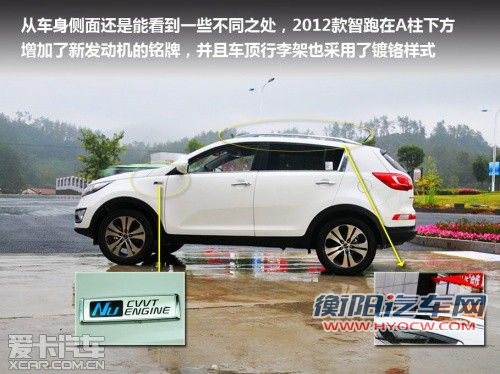 搭载全新NU发动机 试驾2012款智跑