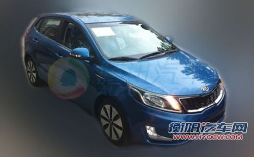 东风悦达起亚两厢K2最新实拍谍照解读