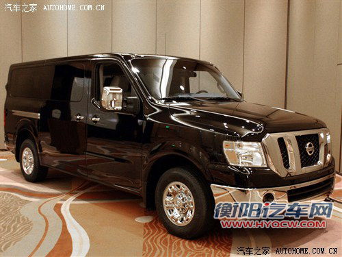 日产发布2012款NV3500 HD乘用客车车型