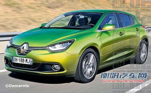 或2013年亮相 新款梅甘娜效果图曝光