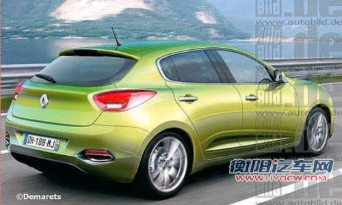 或2013年亮相 新款梅甘娜效果图曝光