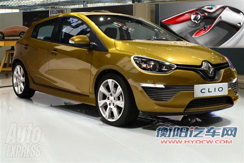 搭载0.9T发动机 全新雷诺Clio谍照曝光 衡阳汽车网