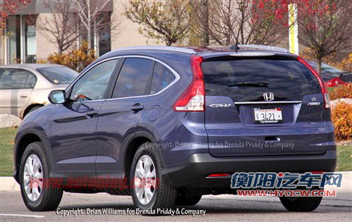 外形变化较明显 换代本田CR-V无伪谍照 衡阳汽车网 外形变化较明显 换代本田CR-V无伪谍照 衡阳汽车网