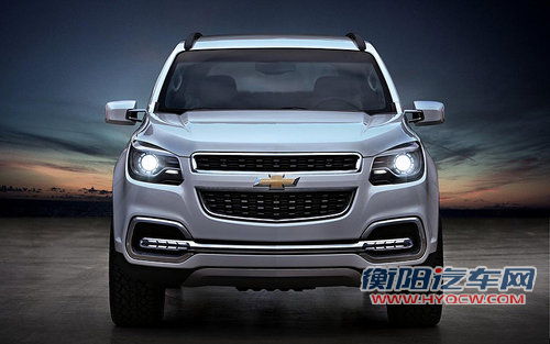 雪佛兰全新7座SUV曝光 非承载式车身结构