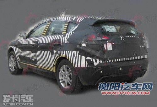 配三菱发动机 青年莲花跨界SUV谍照曝光