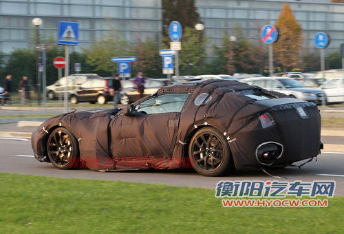 法拉利599改款车谍照 V12引擎/7速双离合