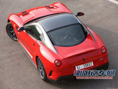 法拉利599改款车谍照 V12引擎/7速双离合