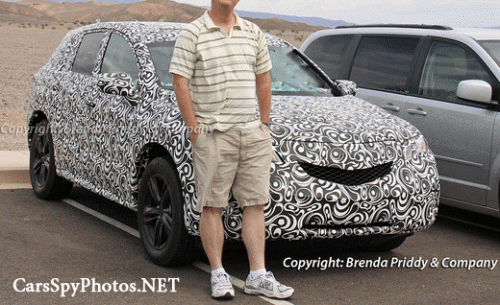讴歌新跨界车谍照 RDX同底盘/洛杉矶亮相