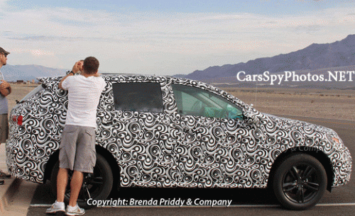 讴歌新跨界车谍照 RDX同底盘/洛杉矶亮相