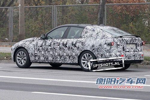 宝马新3系GT谍照曝光 外观小改/动力升级